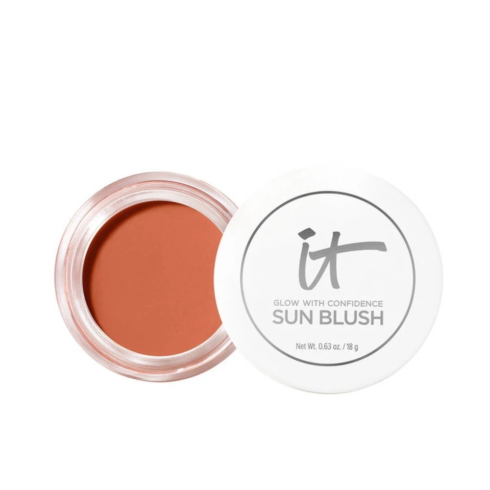 IT Cosmetics GLOW WITH CONFIDENCE SUN CREAM BLUSH sunlit 10 new *blogger*